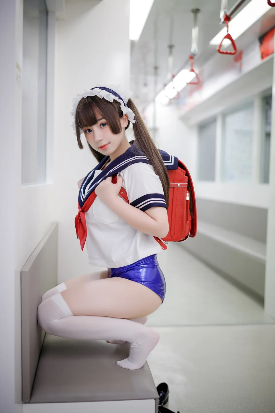 胡桃猫 - No.033 电车痴女 [152P-2GB] tg@simisebaisi 【丝足阁】009.webp